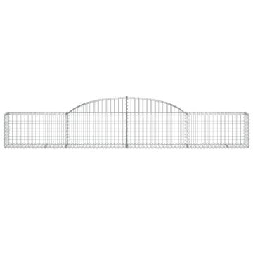 Arched Gabion Baskets 20 pcs 300x30x40/60 cm Galvanised Iron