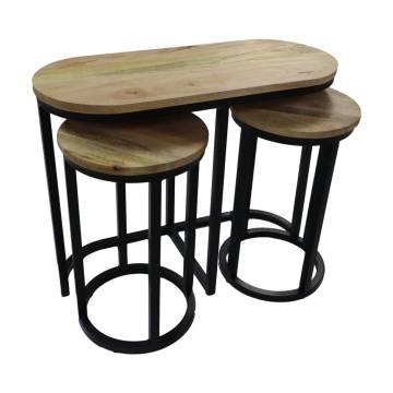 HSM Collection 3 Piece Side Table Set