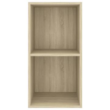 Wall-mounted TV Cabinet Sonoma Oak 37x37x72 cm Engineered Wood