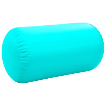 Inflatable Gymnastic Roll with Pump 120x90 cm PVC Green