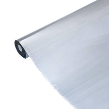 Solar Film Static Reflective Effect Silver 45x1000 cm PVC