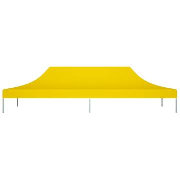 Party Tent Roof 6x3 m Yellow 270 g/m²