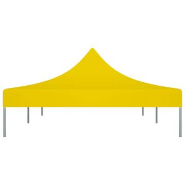 Party Tent Roof 6x3 m Yellow 270 g/m²