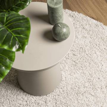 Shaggy Rug High Pile Modern Cream 100x200 cm