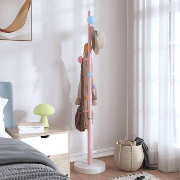 Coat Stand Pink 172 cm Powder-coated Iron