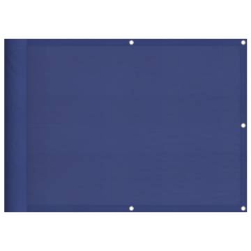 Balcony Screen Blue 75x1000 cm 100% Polyester Oxford