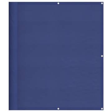 Balcony Screen Blue 120x700 cm 100% Polyester Oxford