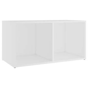 TV Cabinet White 72x35x36.5 cm Engineered Wood