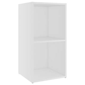 TV Cabinet White 72x35x36.5 cm Engineered Wood