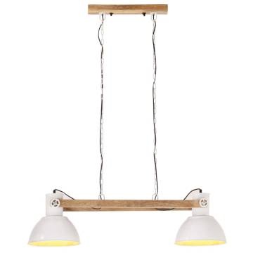 Industrial Hanging Lamp 25 W White 109 cm E27