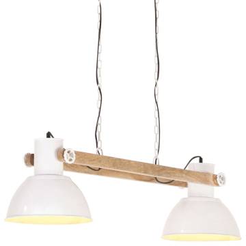 Industrial Hanging Lamp 25 W White 109 cm E27