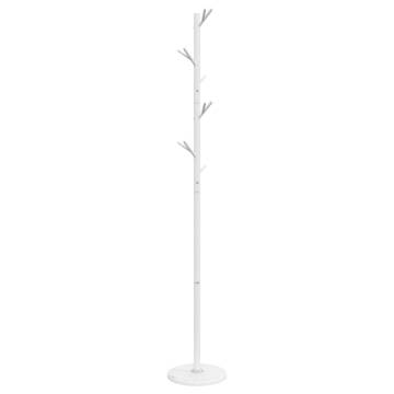 Coat Stand White 175 cm Powder-coated Iron