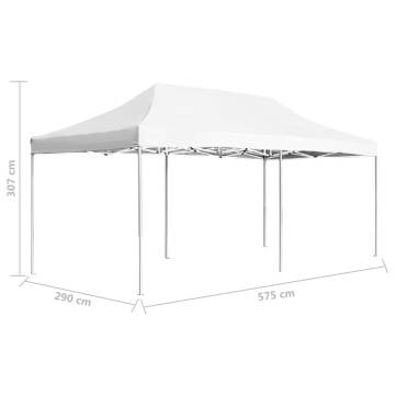 Professional Folding Party Tent Aluminium 6x3 m White