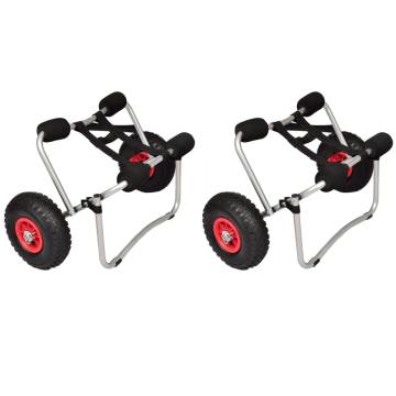 Kayak Trolleys 2 pcs Aluminium