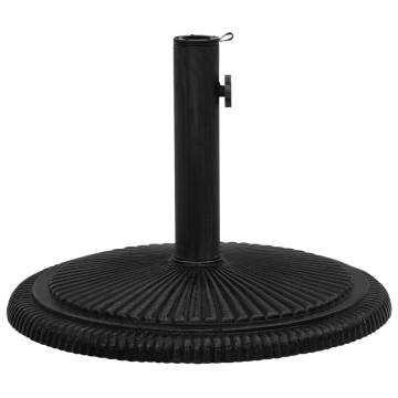 Umbrella Base Black 45x45x30 cm Cast Iron