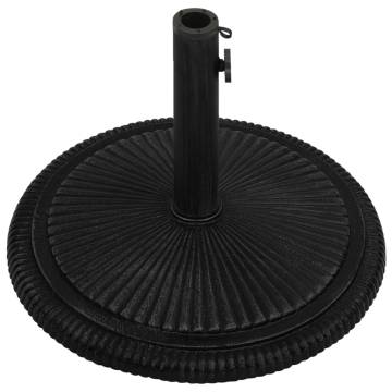 Umbrella Base Black 45x45x30 cm Cast Iron