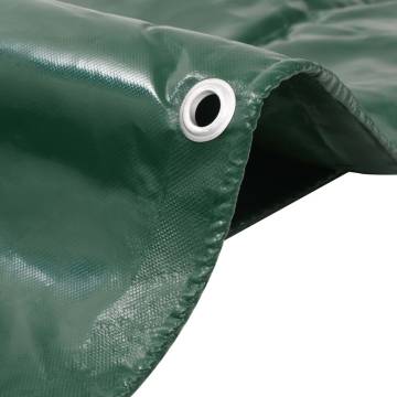 Tarpaulin 650 g/m² 3.5x5 m Green