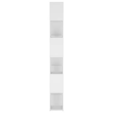 Book Cabinet Room Divider White 100x24x188 cm