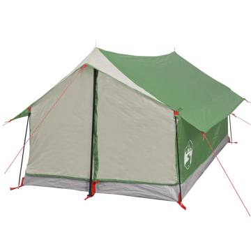 Camping Tent 2-Person Green Blackout Fabric Waterproof