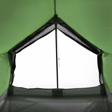 Camping Tent 2-Person Green Blackout Fabric Waterproof