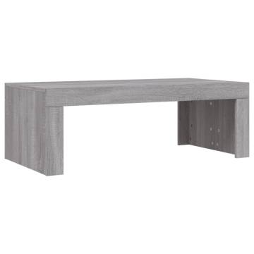 Coffee Table Grey Sonoma 102x50x36 cm Engineered Wood