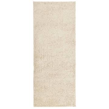 Shaggy Rug High Pile Modern Gold 80x200 cm