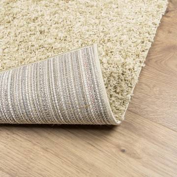 Shaggy Rug High Pile Modern Gold 80x200 cm