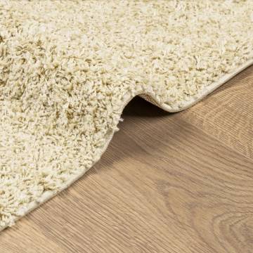 Shaggy Rug High Pile Modern Gold 80x200 cm