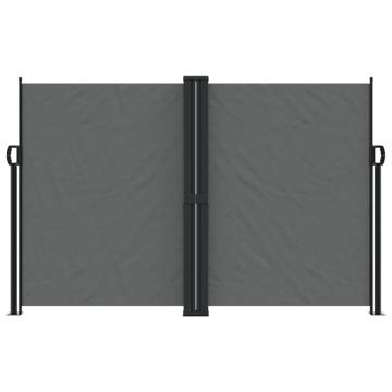 Retractable Side Awning Anthracite 160x1200 cm