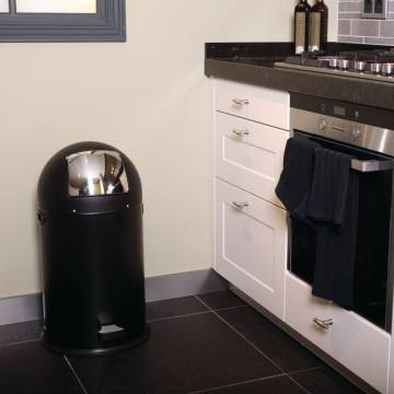 EKO Pedal Bin Kickcan 33 L Matte Black