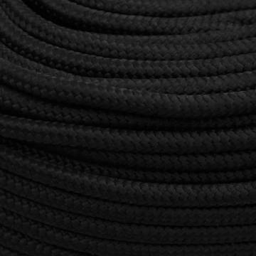 Work Rope Black 8 mm 50 m Polyester