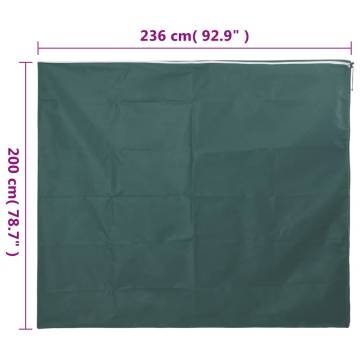 Plant Fleece Covers with Zip 4 pcs 70 g/m² 2.36x2 m