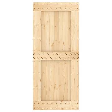 Door NARVIK 90x210 cm Solid Wood Pine