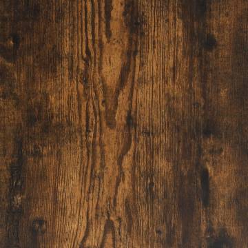 Sideboard Smoked Oak 69.5x34x90 cm Engineered Wood