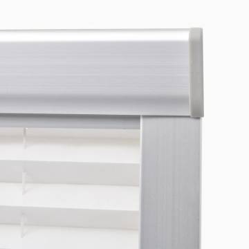 Pleated Blind White SK06