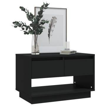 TV Cabinet Black 70x41x44 cm Engineered Wood