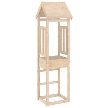 Play Tower 52.5x46.5x206.5 cm Solid Wood Pine