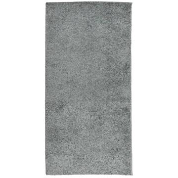 Shaggy Rug High Pile Modern Green 100x200 cm