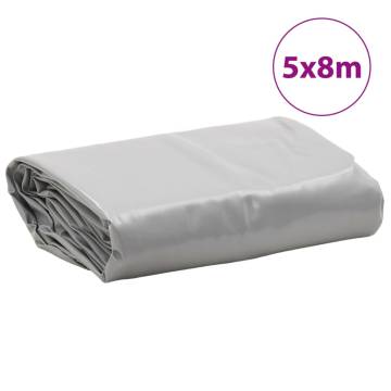 Tarpaulin Grey 5x8 m 650 g/m²