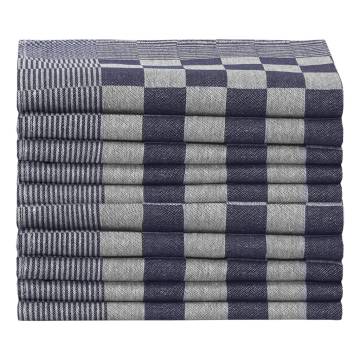 Kitchen Towels 50 pcs Blue and White 50x70 cm Cotton