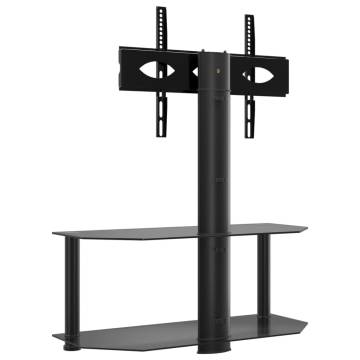 Corner TV Stand 2-Tiers for 32-70 Inch Black