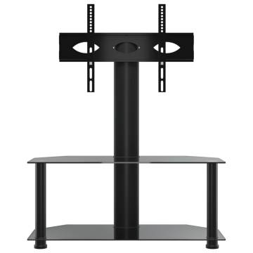 Corner TV Stand 2-Tiers for 32-70 Inch Black