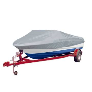 Boat Covers 2 pcs Grey Length 427-488 cm Width 173 cm