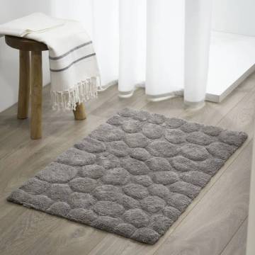 Sealskin Bath Mat Pebbles Cotton 60x90 cm Grey