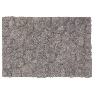 Sealskin Bath Mat Pebbles Cotton 60x90 cm Grey