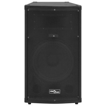 Professional Passive Hifi Stage Speaker 1000 W Black 37x37x64cm