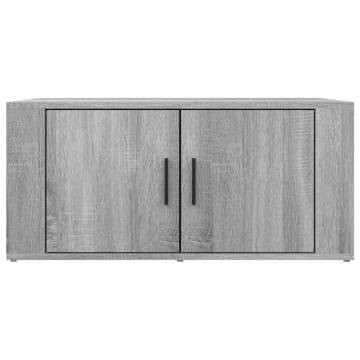 Coffee Table Grey Sonoma 80x50x36 cm Engineered Wood