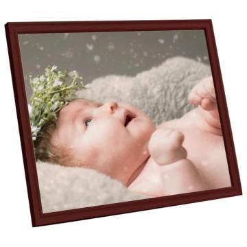 Photo Frames Collage 3 pcs for Table Dark Red 21x29.7 cm