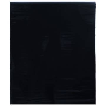 Window Films 5 pcs Static Frosted Black PVC