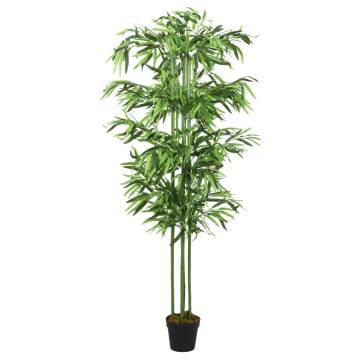 Artificial Bamboo Tree 384 Leaves 120 cm Green